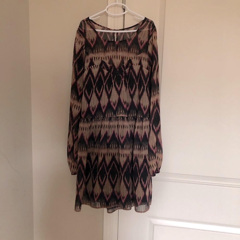 Express Tunic / Dress with Aztec print